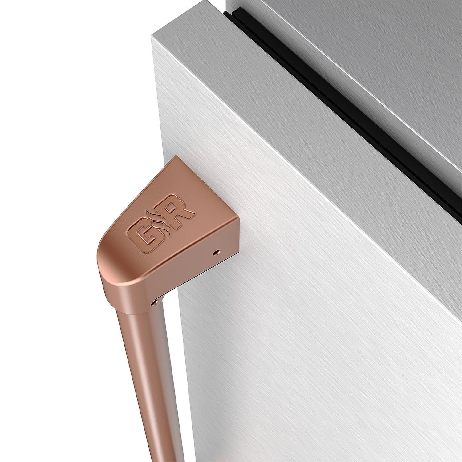 Thor Kitchen RBC24SSDRSG Gordon Ramsay Collection 24 Inch Outdoor Undercounter Beverage Cooler In Stainless Steel/Rose Gold