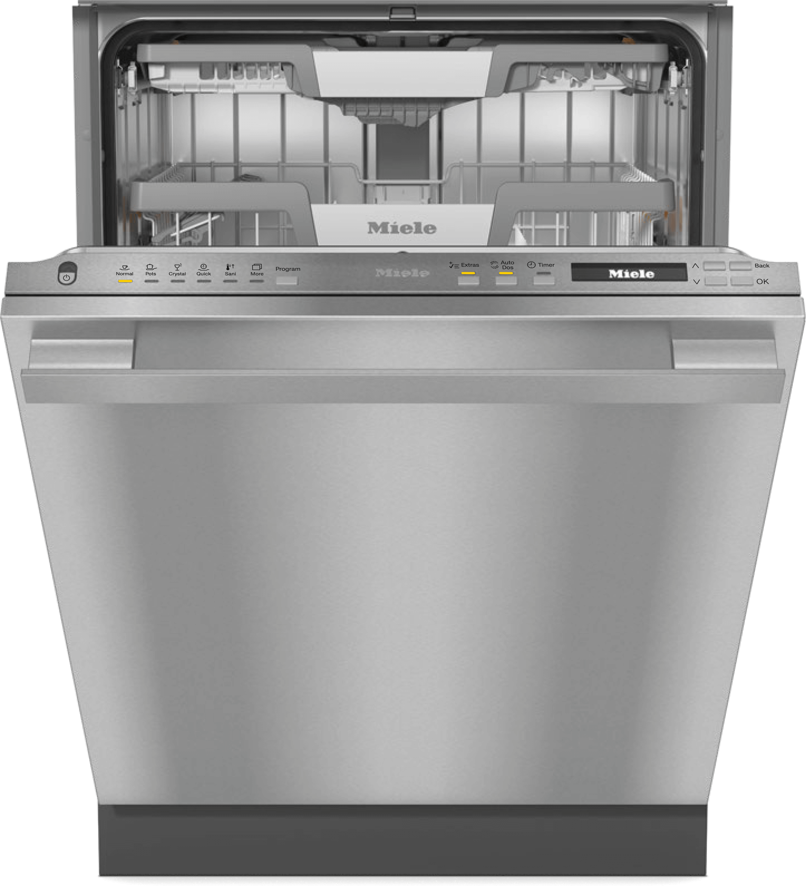 Miele G7196SCVISF G 7196 Scvi Sf Autodos - Fully-Integrated, Full-Size Dishwasher With Automatic Dispensing Thanks To Autodos With Integrated Powerdisk.