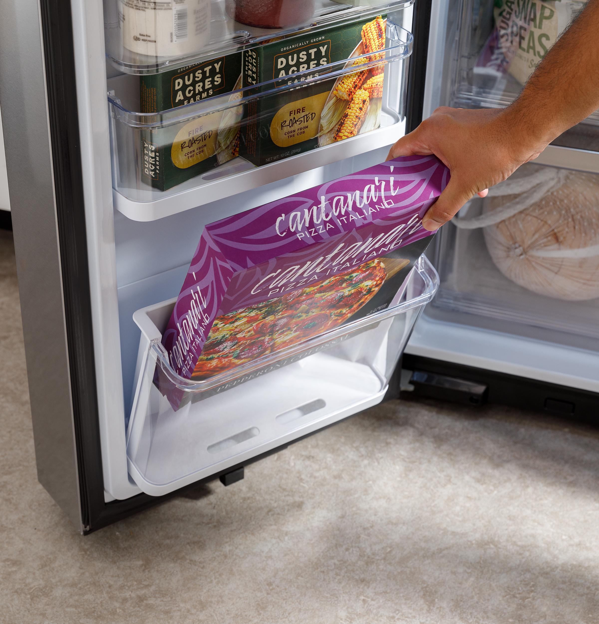 Ge Appliances PHD23BYWFS Ge Profile™ Energy Star® 22.9 Cu. Ft. Counter-Depth Quad-Door Refrigerator With Dual-Dispense Autofill Pitcher And Door In Door