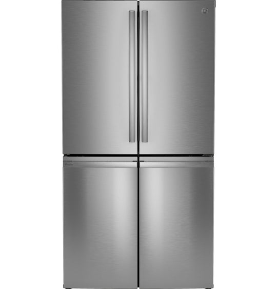 Ge Appliances PHD23BYWFS Ge Profile™ Energy Star® 22.9 Cu. Ft. Counter-Depth Quad-Door Refrigerator With Dual-Dispense Autofill Pitcher And Door In Door