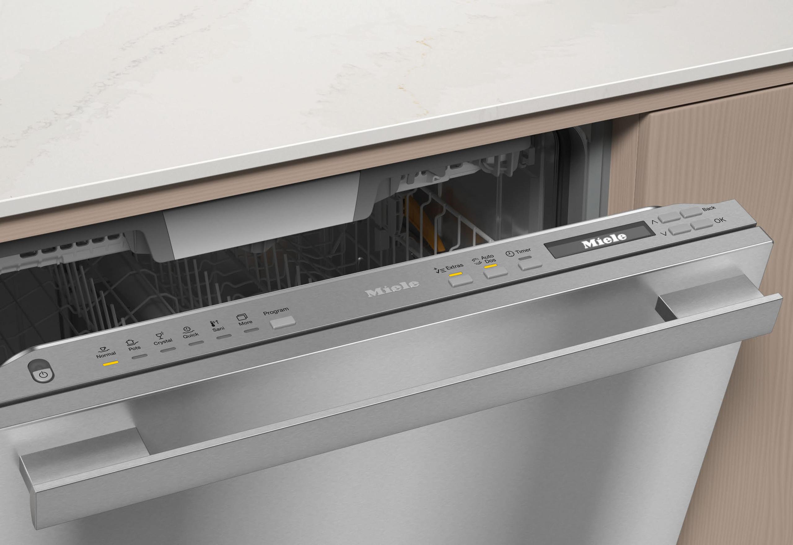 Miele G7196SCVISF G 7196 Scvi Sf Autodos - Fully-Integrated, Full-Size Dishwasher With Automatic Dispensing Thanks To Autodos With Integrated Powerdisk.