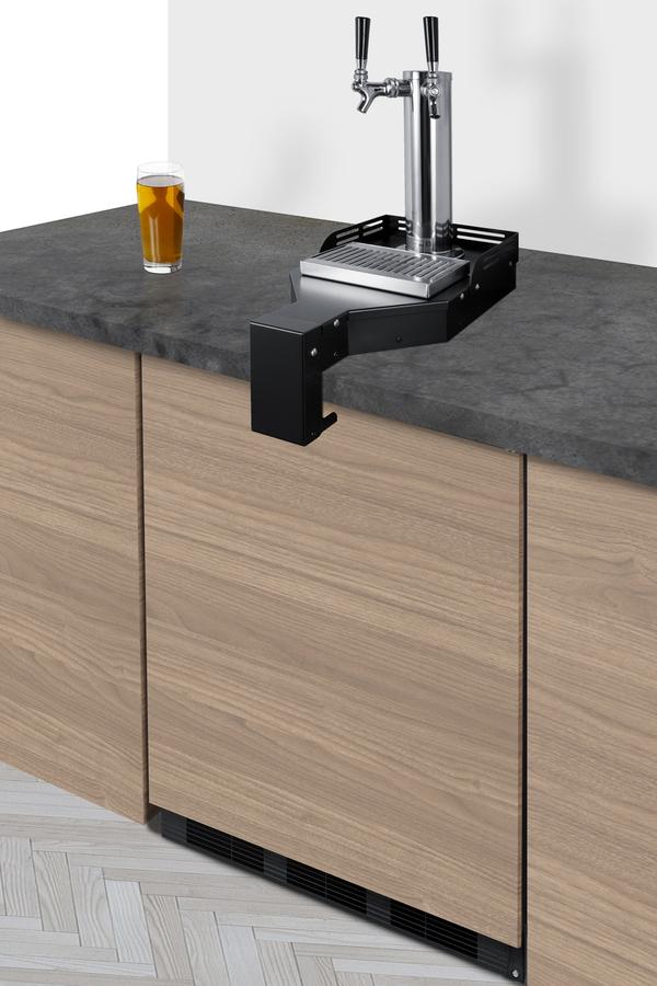 Summit SBC58BLIFFLTWADALHD 24" Wide Built-In Floating Tap Beer Kegerator, Ada-Compliant