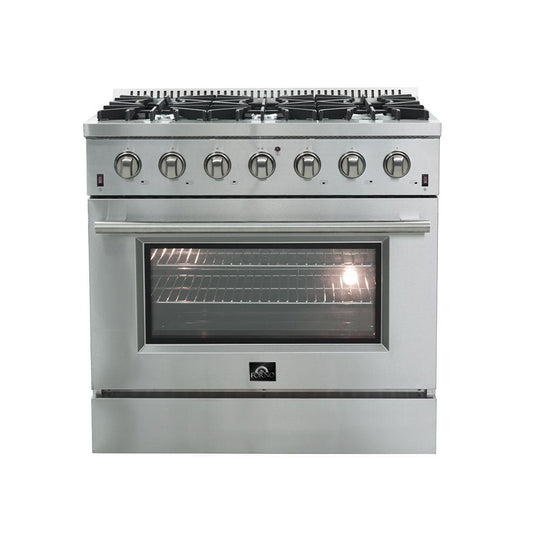 Forno FFSGS624436 Forno Galiano - 36" Freestanding Gas Range