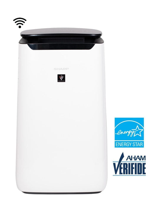 Sharp FXJ80UW Sharp Iot Plasmacluster® Ion Air Purifier & True Hepa For Large Rooms (502 Sq.Ft.)