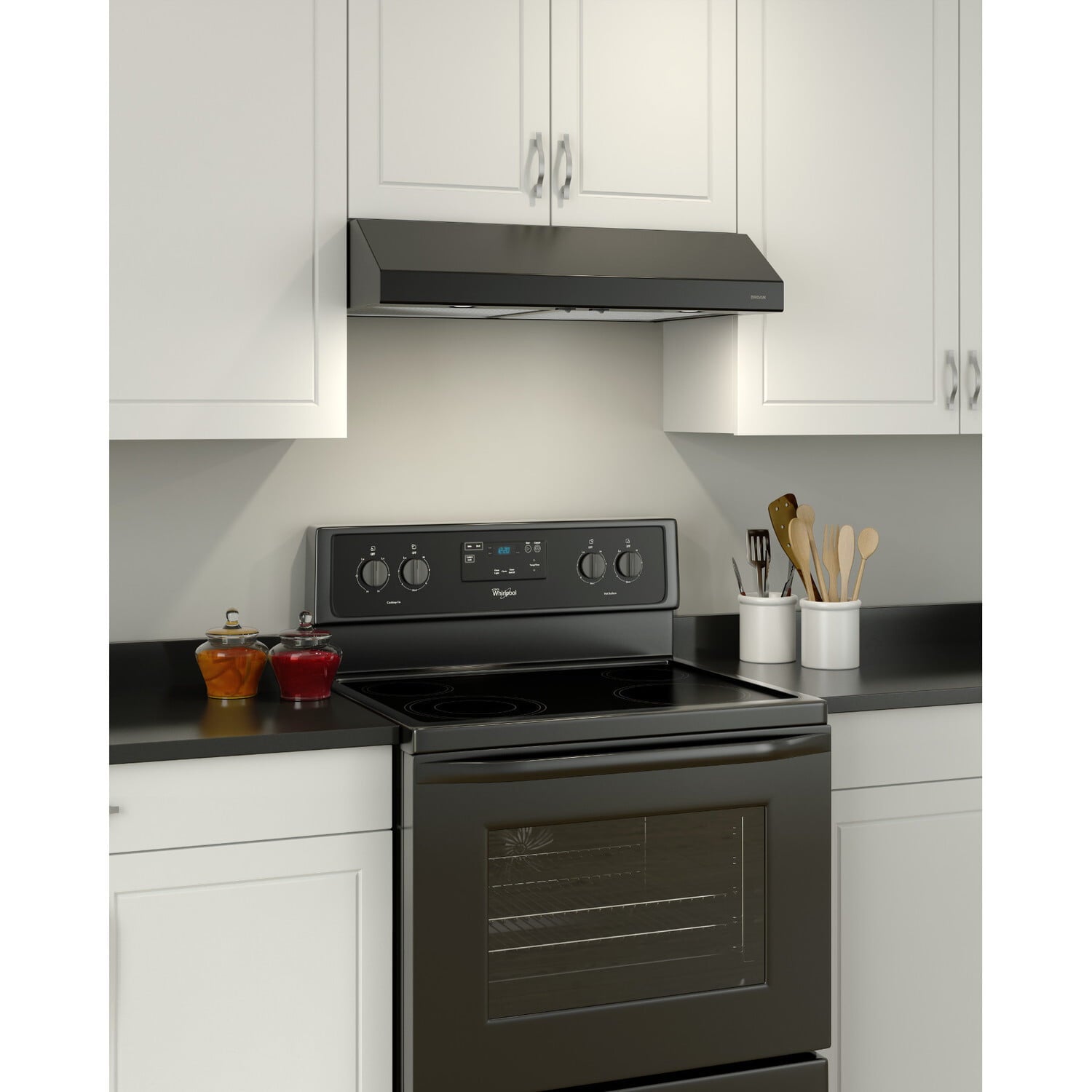 Broan BCSD130BL Broan® 30-Inch Convertible Under-Cabinet Range Hood, Black