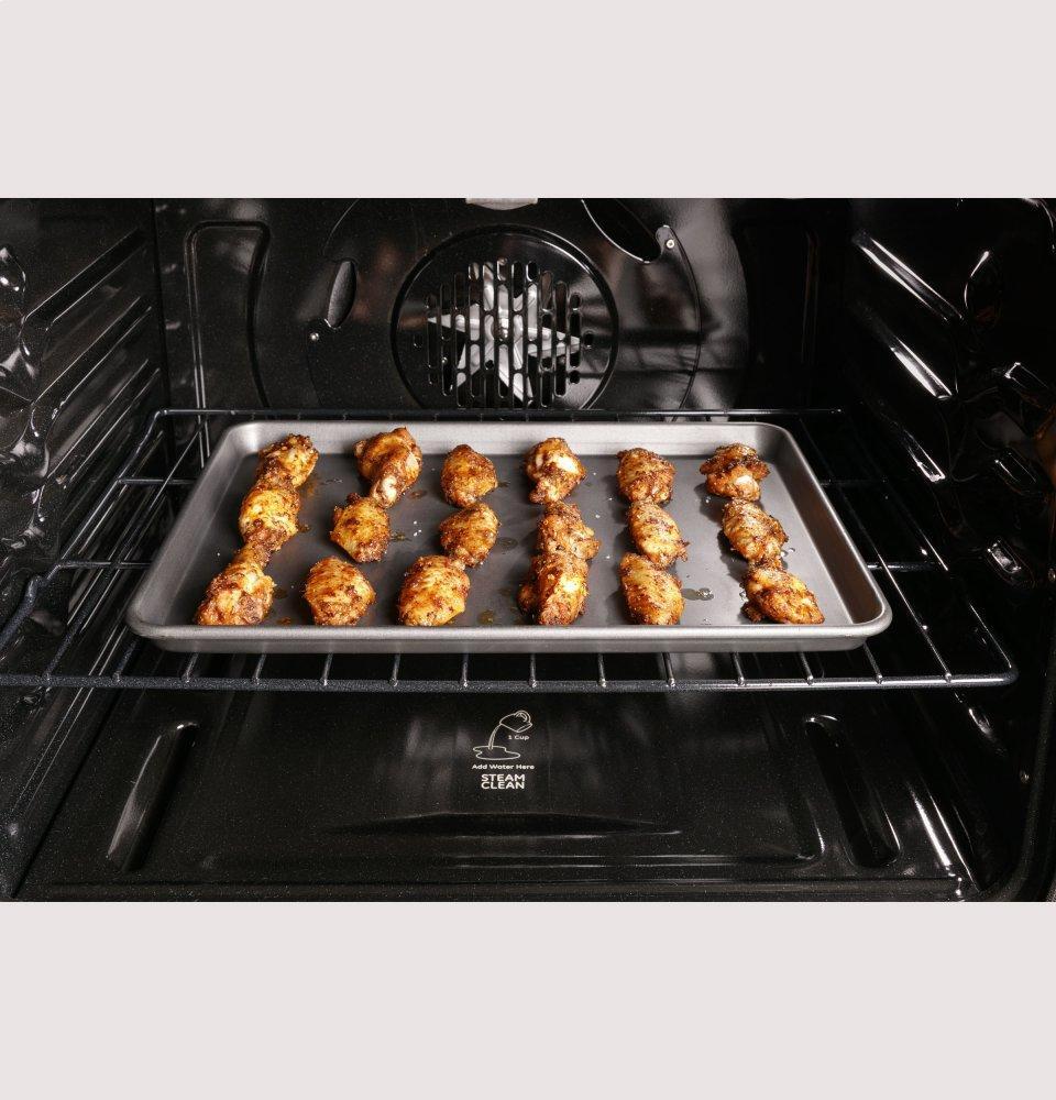 Ge Appliances PGB965YPFS Ge Profile™ 30" Free-Standing Gas Double Oven Convection Fingerprint Resistant Range With No Preheat Air Fry