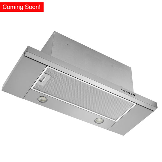 Broan EBS1364SS Broan® Elite 36-Inch Slide-Out Range Hood, 400 Max Blower Cfm, Stainless Steel