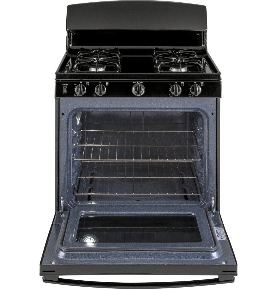 Ge Appliances JGBS30DEKBB Ge® 30" Free-Standing Gas Range